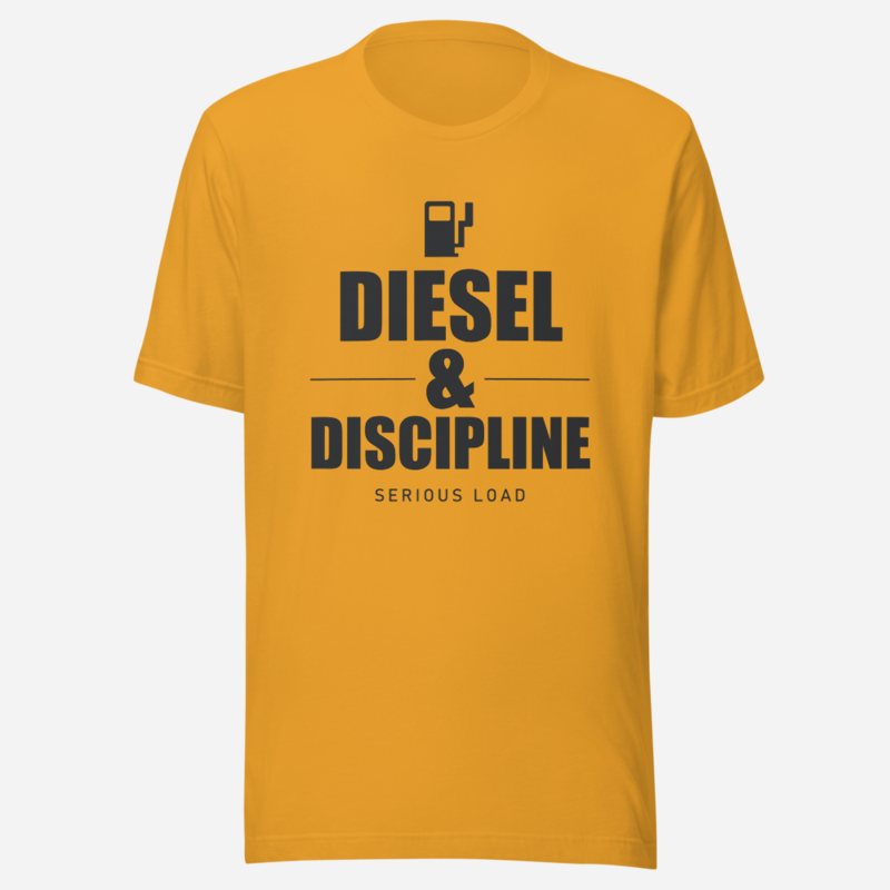 Serious Load Diesel & Discipline Road Tee