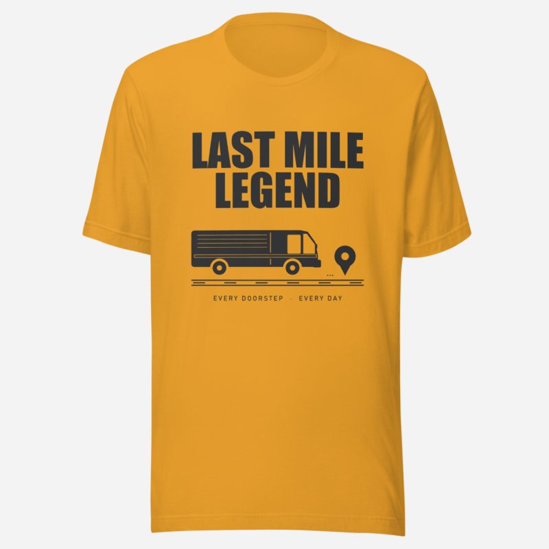 Serious Load Last Mile Legend Van Division Tee