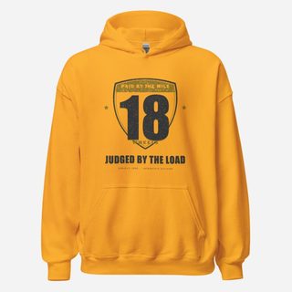 Serious Load Paid By The Mile Freight Hoodie Gold