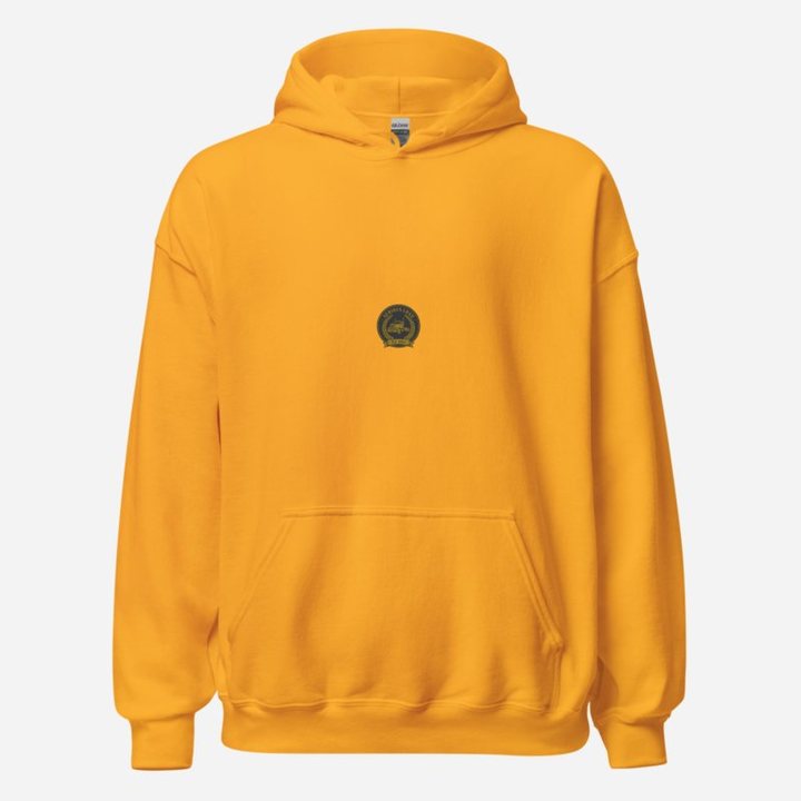 Serious Load Rig Crest Hoodie in Gold