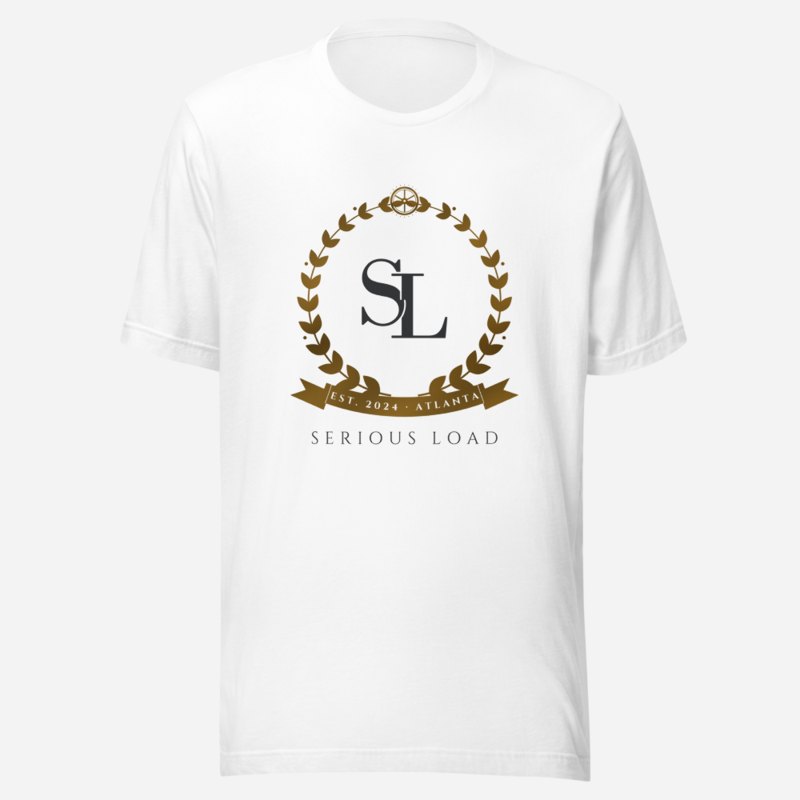 Serious Load Maison Crest Tee White
