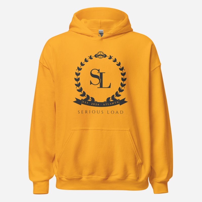 Serious Load Maison Crest Hoodie Gold