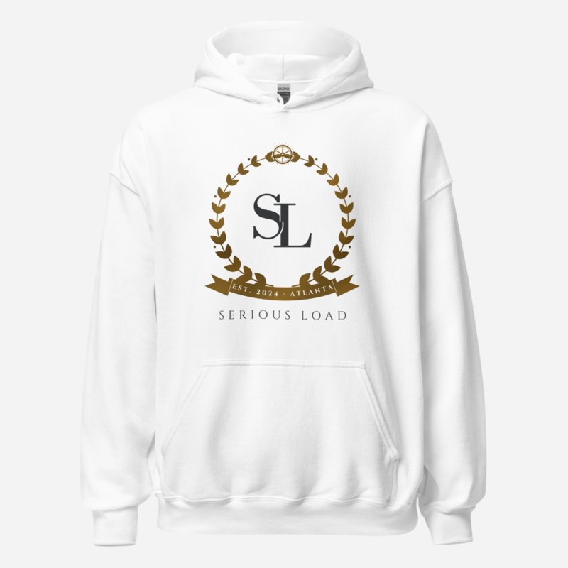 Serious Load Maison Crest Hoodie White