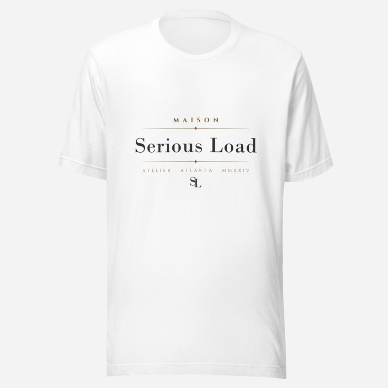 Serious Load Maison Signature Tee in White