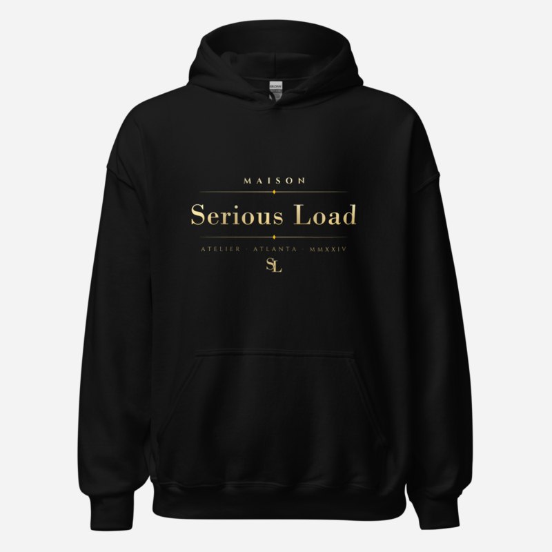 Serious Load Maison Signature Hoodie Black