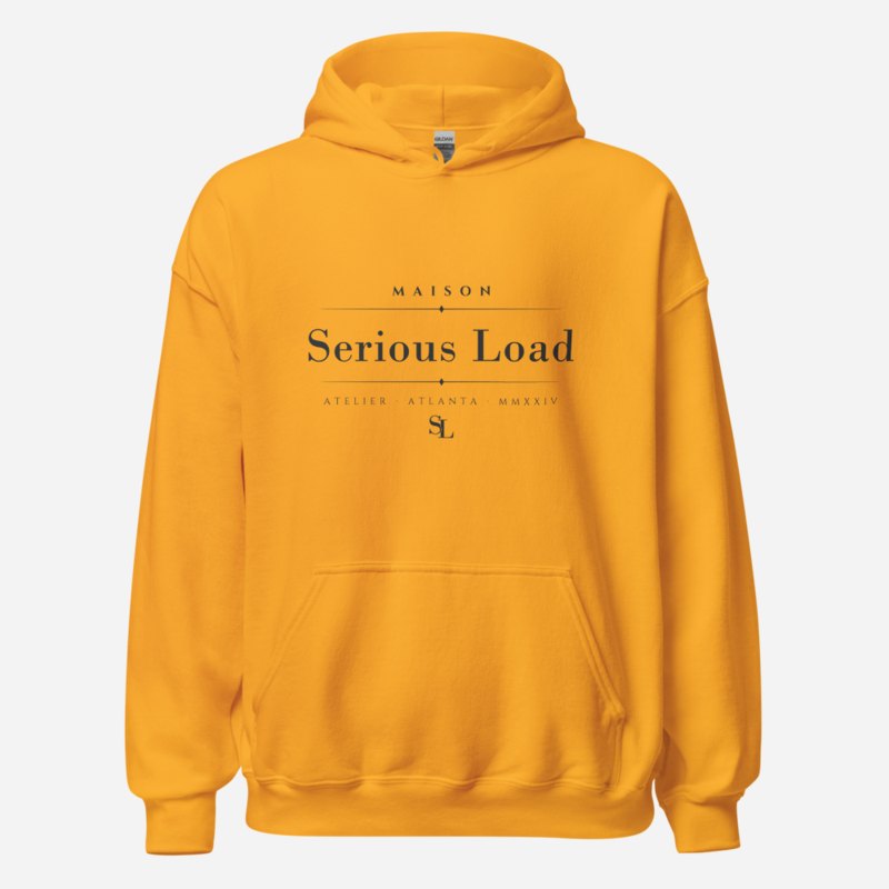 Serious Load Maison Signature Hoodie in Gold