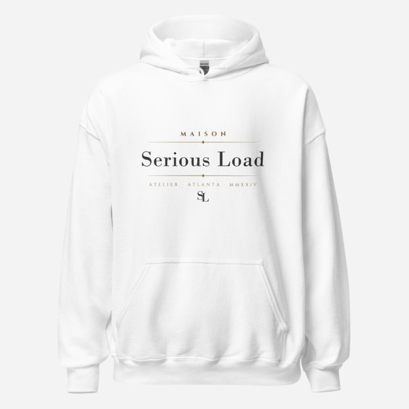 Serious Load Maison Signature Hoodie White