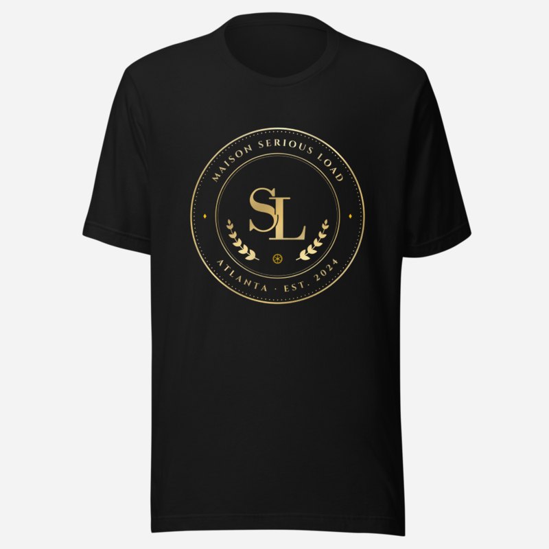 Serious Load Maison Medallion Tee Black