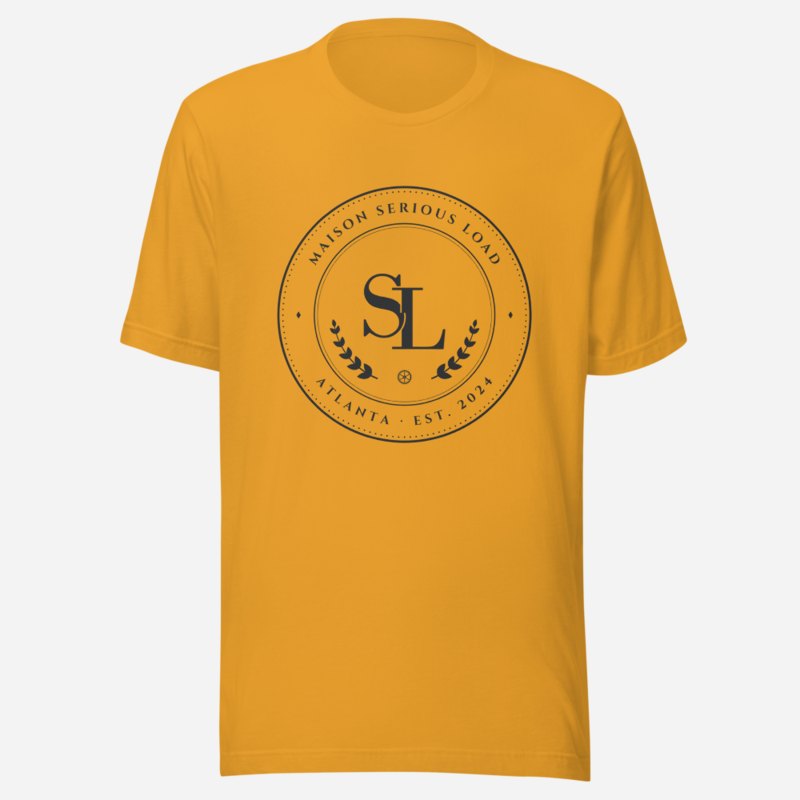 Serious Load Maison Medallion Tee Mustard