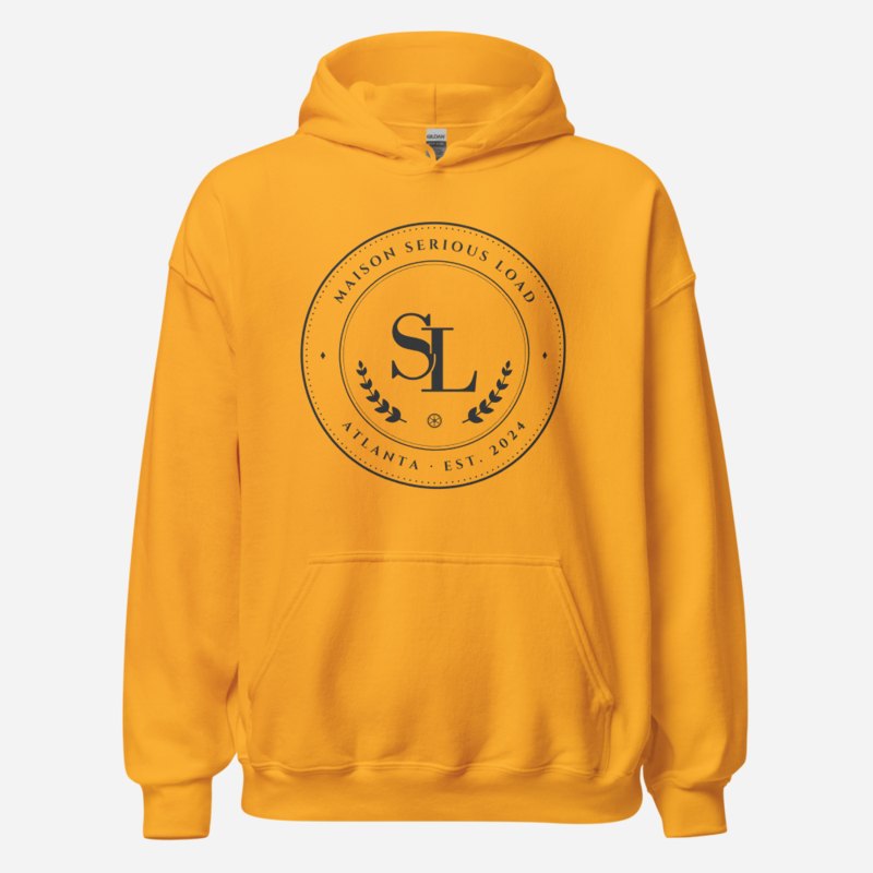 Serious Load Maison Medallion Hoodie in Gold
