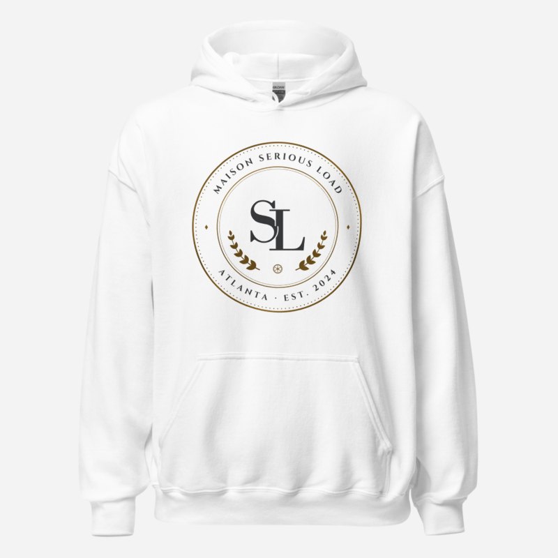 Serious Load Maison Medallion Hoodie in White