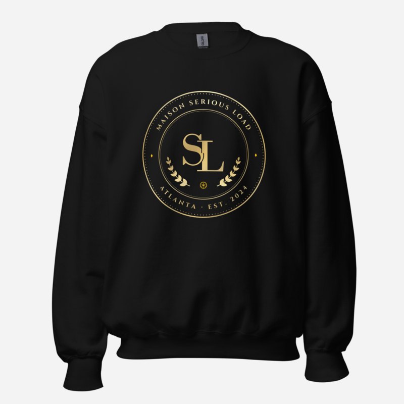 Serious Load Maison Medallion Sweatshirt Black