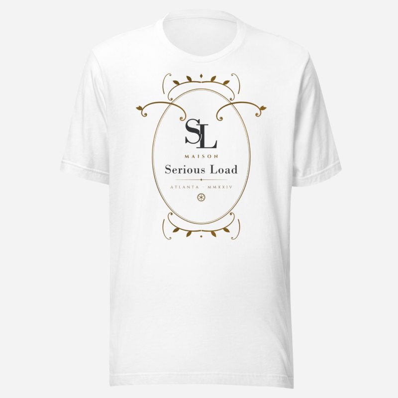 Serious Load Maison Baroque Cartouche Tee White