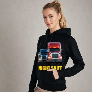 Serious Load Night Shift Convoy Hoodie AI model